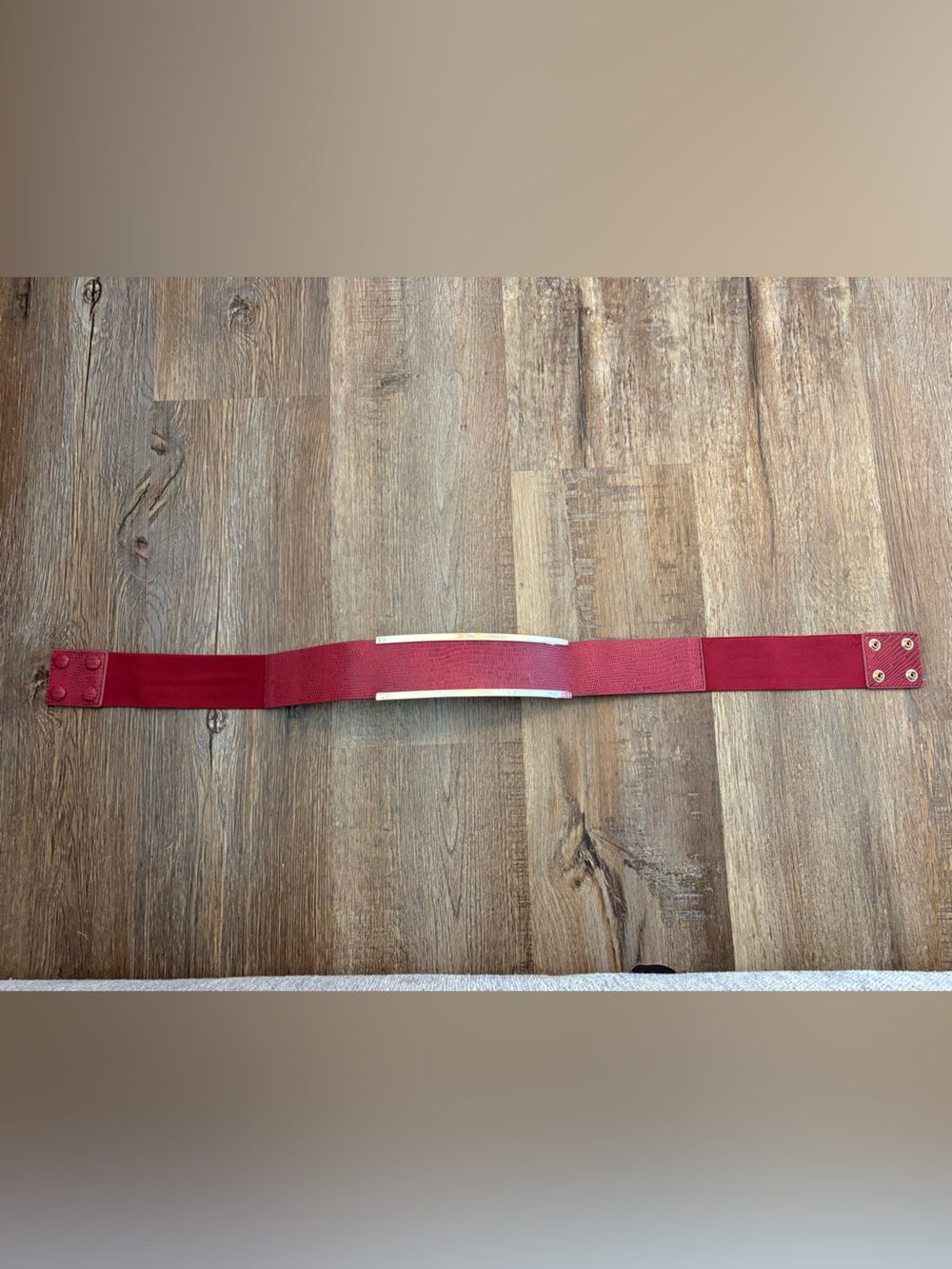 White House Black Market wide elastic Belt